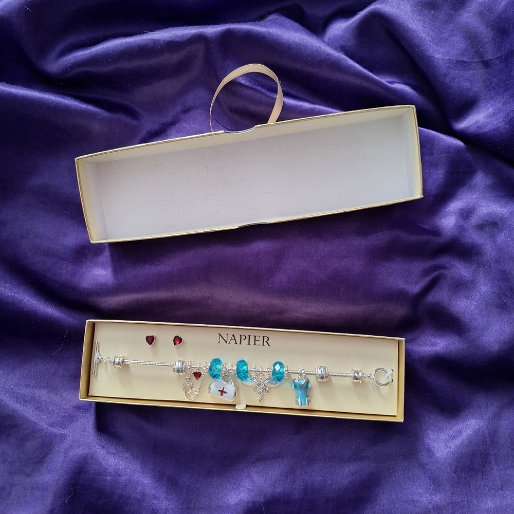 RN Charm Bracelet